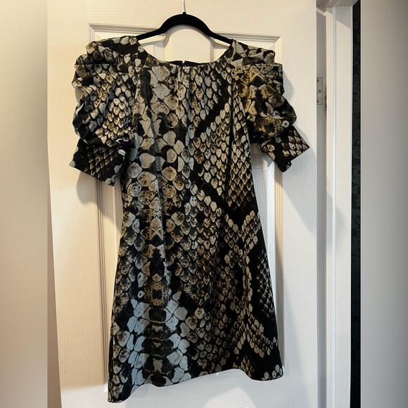 SZ 10 Jessica Simpson Reptile print dress - Picture 1 of 6